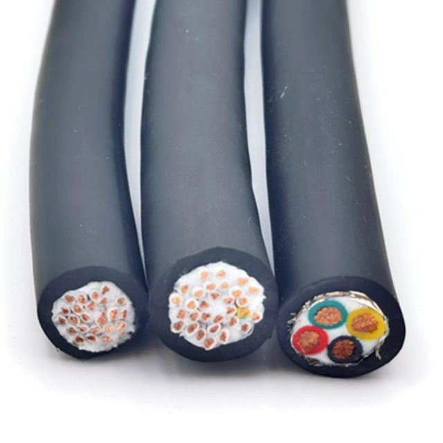 Underwater Cable 12 Pins Deep Sea Fiber Optic Cable Underwater Cable Connection